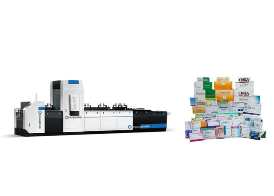 Máquina plana farmacéutica de la inspección del cartón para imprimir la detección de los defectos