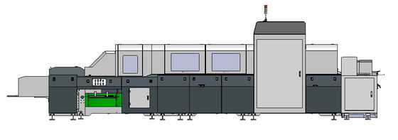 máquina de 250m/Min High-Speed Printing Quality Inspection para la caja de empaquetado del whisky