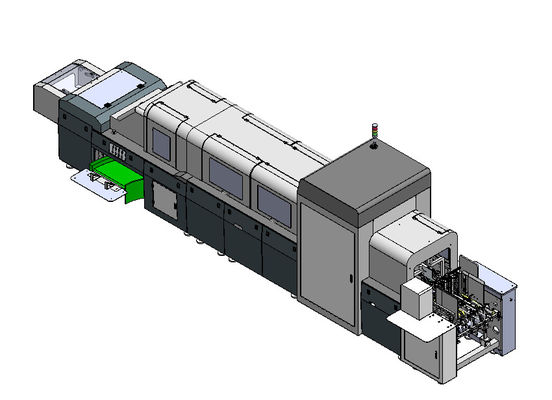 máquina de 250m/Min High-Speed Printing Quality Inspection para la caja de empaquetado del whisky